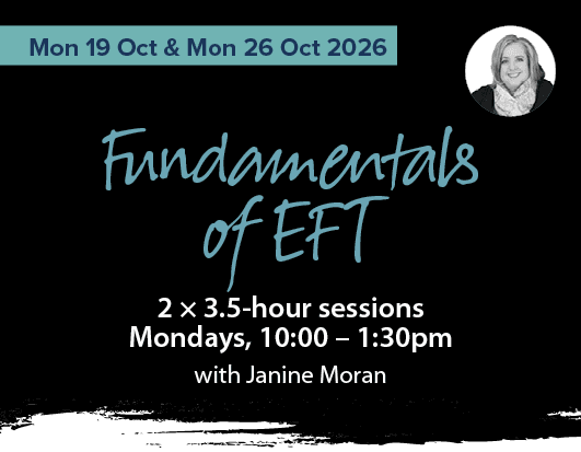Emotionally Focused Therapy (EFT) fundamentals training for practitioners working with individuals, couples and families